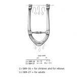 Extension Bows, clear width