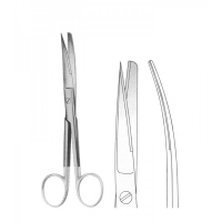 SCISSORS WITH TUNGSTEN CARBIDE INSERTS